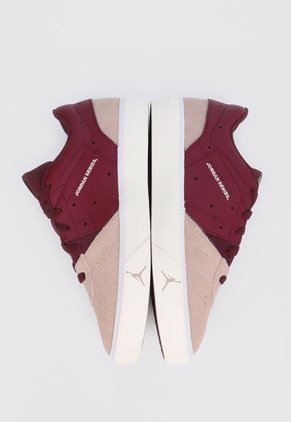 Tenis Basketball Palo Rosa-Vinotinto-Marfil Nike Jordan Series ES