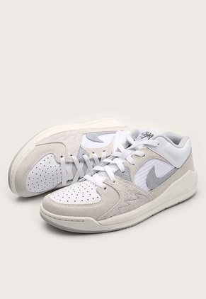 Tenis Lifestyle Beige-Gris-Blanco Nike Jordan Stadium 90