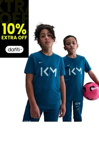 Camiseta Niños Kylian Mbappé Academy Verde Nike
