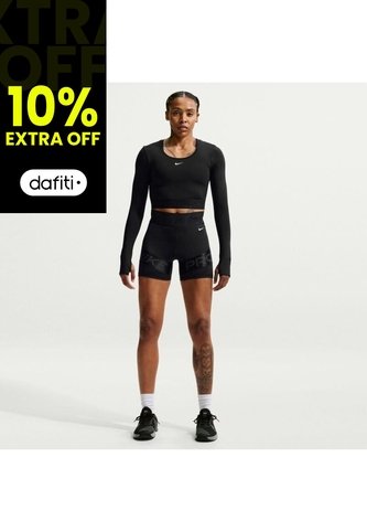 Camiseta Mujer Nike Pro Negro Nike