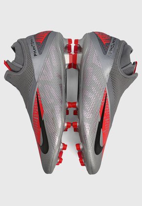Guayo Gris-Plateado-Rojo Nike Phantom Vision 2 Pro DF FG