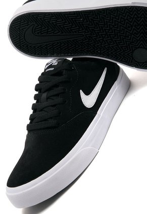 Tenis Skateboarding Negro-Blanco Nike Sb Charge Suede