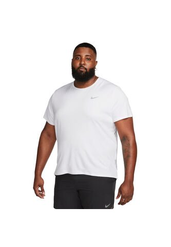 Camiseta Nike Uv Miler Running Hombre-Blanco Nike