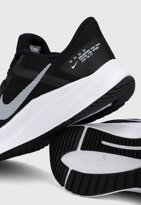 Tenis Running Negro-Blanco Nike Quest 4