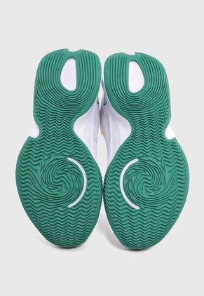 Tenis Basketball Blanco-Verde Nike Elevate 3