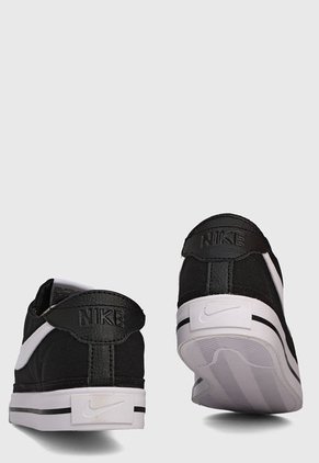 Tenis Lifestyle Negro-Blanco Nike Court Legacy Canvas