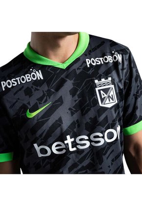 Camiseta Nike Atletico Nacional JSY SS STAD 3R Hombre-Negro