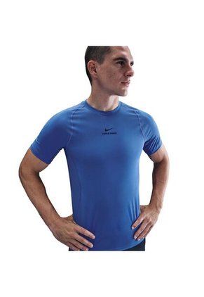 Camiseta Hombre Nike Pro Training Azul