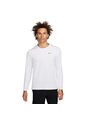 Camiseta Manga Larga Nike Df Uv Miler Top Ls Hombre-Blanco de Nike