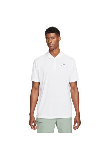 Camiseta Polo Nike Court Hombre-Blanco