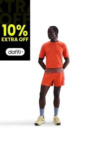 Camiseta Hombre Running Nike Solar Chase Rojo Nike