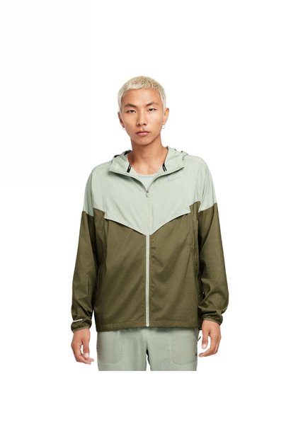 Chaqueta Rompevientos Nike Imp Light Windrunner-Verde Oliva