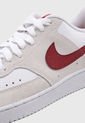 Tenis Lifestyle Blanco-Beige-Rojo Nike Court Vision Low de Nike