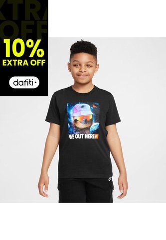 Camiseta Niños Lifestyle Nike Sportswear Negro Nike