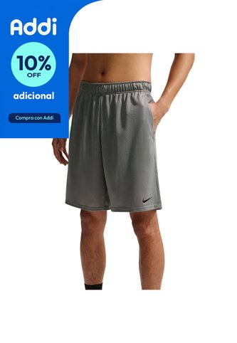 Pantaloneta Nike M Df Flex 9In Short K Hombre-Gris Nike