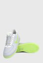 Tenis Lifestyle Gris-Blanco-Verde Nike Air Force 1 07 LV8 Volt Swoosh AF1 de Nike