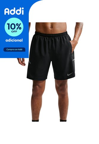 Pantaloneta Nike M Df Miler 7Bf Short Hombre-Negro Nike
