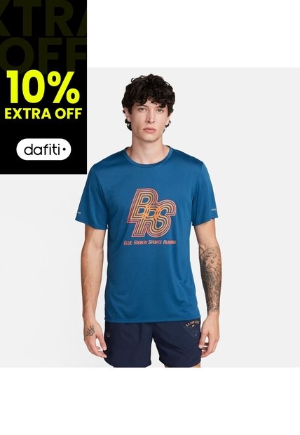 Camiseta Hombre Nike Running Energy Rise 365 Azul