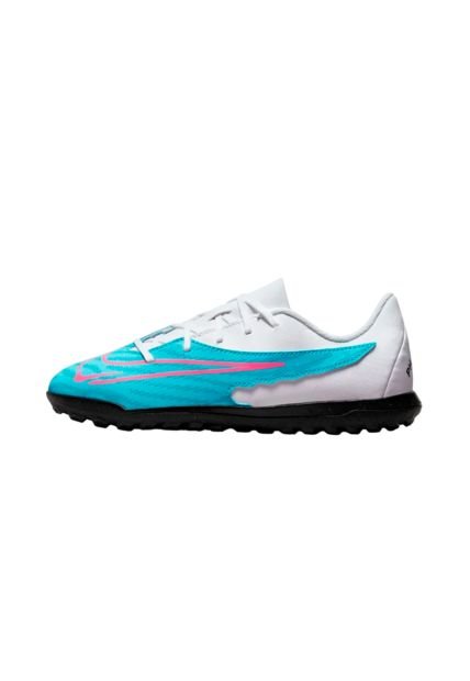 Zapatillas Nike Phantom Gx Club Turf Gs Niños-Azul/Blanco