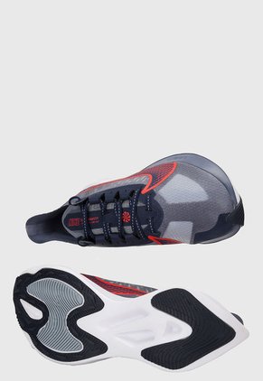 Tenis Running Azul-Blanco-Rojo Nike Zoom Gravity