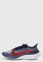 Tenis Running Azul-Blanco-Rojo Nike Zoom Gravity de Nike