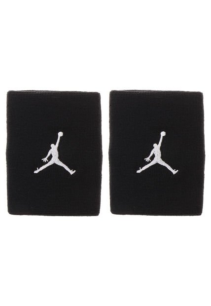 Muñequeras Negra-Blancas Nike Jordan Jumpamn