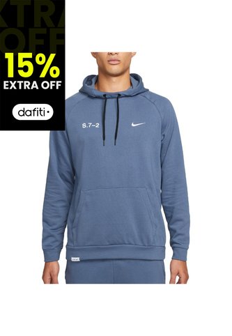 Hoodie Nike Dri Fit Training '72-Azul Grisaceo Nike