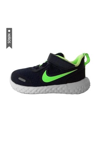 Tenis Nike Revolution 5 Tdv Niños-Azul Navy Nike