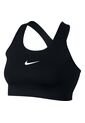 Top Mujer Nike Swoosh Plus Size Bra Negro de Nike