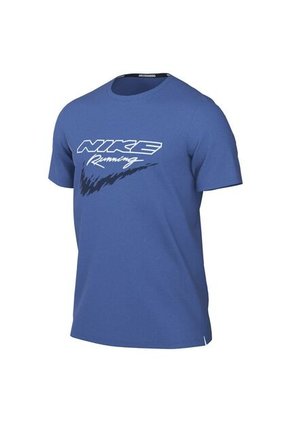 Camiseta Hombre Nike Miler Azul