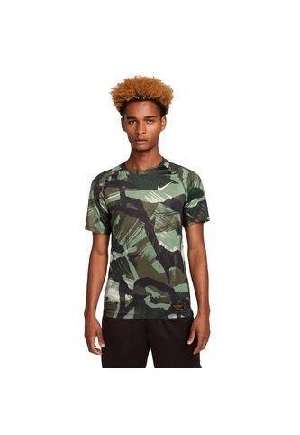 Camiseta Nike Dri Fit Slim Top Camo-Verde Nike