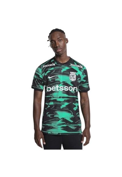 Camiseta Nike Kids Atletico Nacional Joven-Verde/Negro