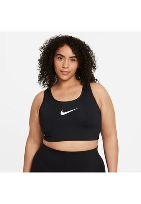 Top Mujer Nike Swoosh Plus Size Bra Negro