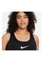 Top Mujer Nike Swoosh Plus Size Bra Negro de Nike