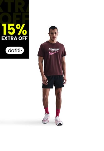 Camiseta Hombre Nike Miler Rojo Nike