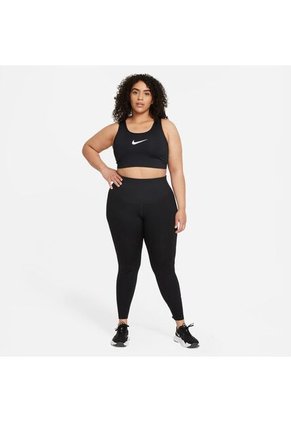 Top Mujer Nike Swoosh Plus Size Bra Negro