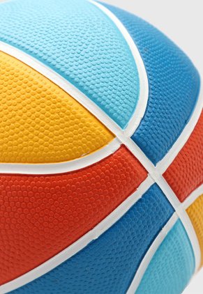 Balón Basquet Azul-Naranja-Amarillo Nike Skills 4 Colors Sz3