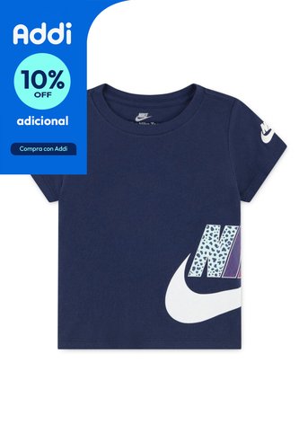 Camiseta Nike Nkg Wild Warmth Graphic Tee Niño-Negro/Blanco Nike