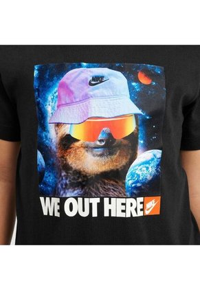 Camiseta Unisex Niño Lifestyle Nike Sportswear Negro