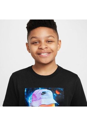 Camiseta Unisex Niño Lifestyle Nike Sportswear Negro