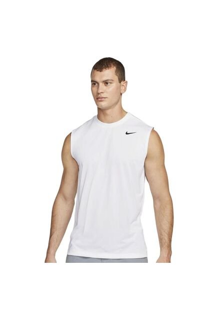 Camiseta Esqueleto Nike Dri Fit Tee Reset-Blanco