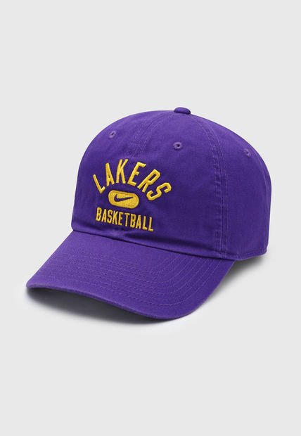 Gorra Violeta-Dorado Nike Lakers Heritage 86