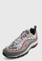 Tenis Lifestyle Gris-Rojo Nike Air Max 98 de Nike