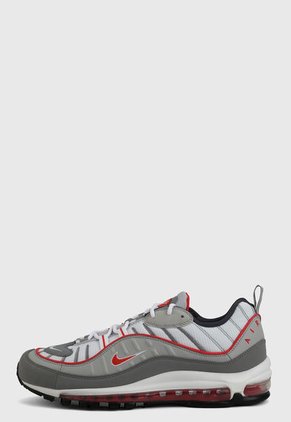 Tenis Lifestyle Gris-Rojo Nike Air Max 98