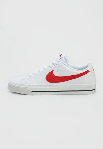 La nuestra Circo Tener un picnic Nike - Tenis Lifestyle Blanco-Negro-Rojo Nike Court Legacy N | Knasta  Colombia