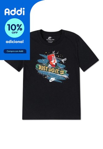Camiseta Nike Nkb Snowboard Boxy Niño-Negro Nike