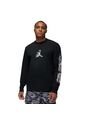 Sueter Nike M J Df Sprt Gfx Ls Crew Hombre-Negro de Nike