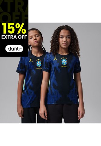 Camiseta Niños Nike Brasil Visitante 2026 Azul Nike