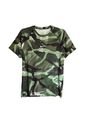 Camiseta Nike Dri-Fit Slim Camo Aop-Verde de Nike