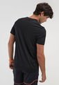 Camiseta Negro-Plateado-Naranja NIKE Dri-FIT de Nike